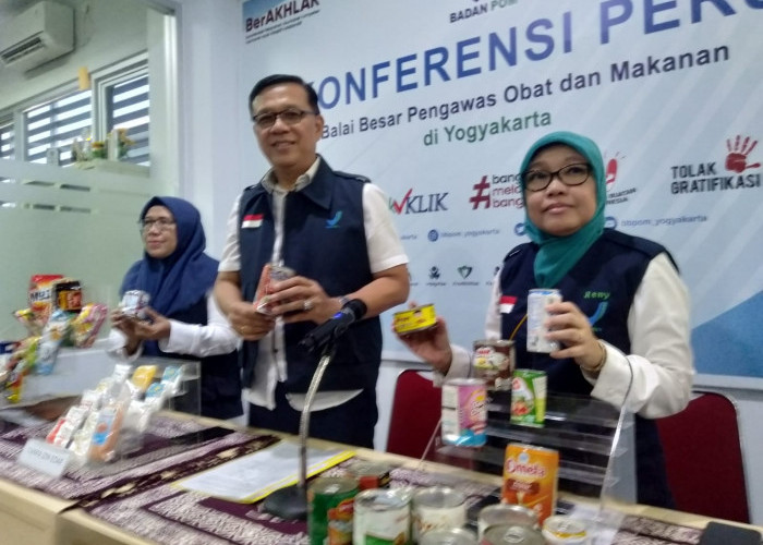 BPOM DIY Temukan Puluhan Produk Makanan yang Rusak di Kulon Progo dan Gunungkidul