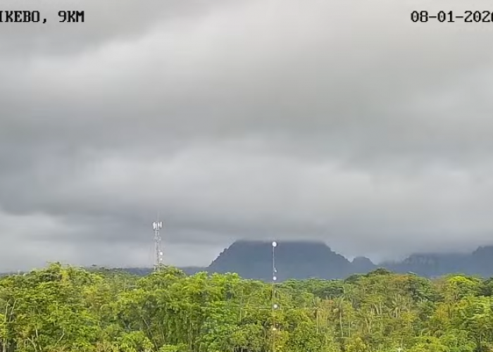 Awan Panas Guguran Merapi Meluncur 1 Kilometer Sore Ini di Tengah Hujan Lebat