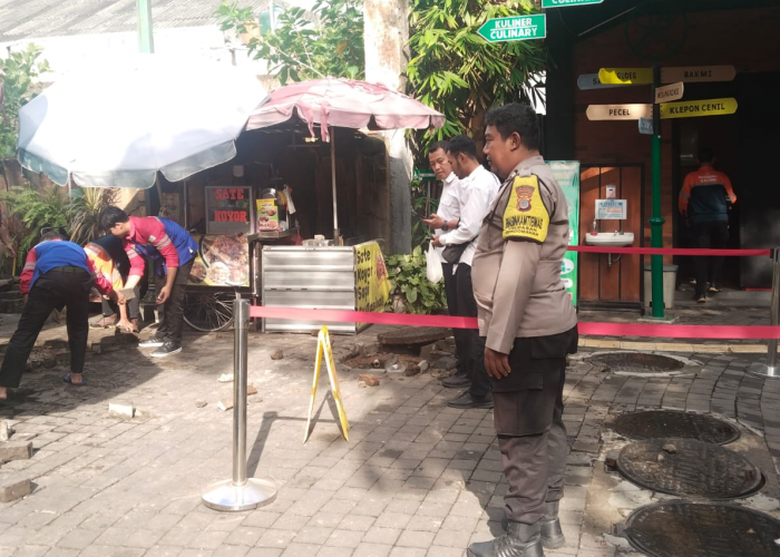  Ledakan Teras Malioboro Jogja, 3 Orang Luka Bakar Diduga Akibat Gas Metana