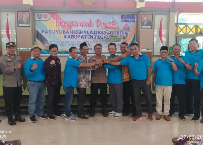 Musda Paguyuban Kades, H Muhammad Mu'min Terpilih Ketua Pradja Kabupaten Tegal