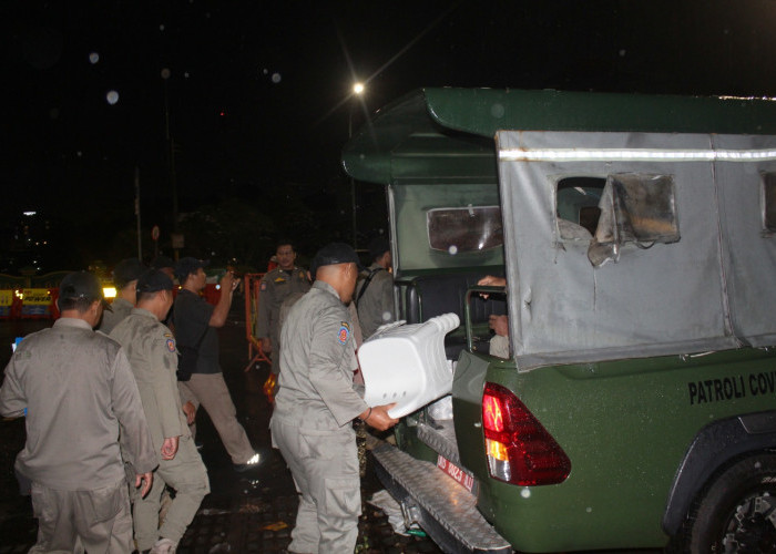  Street Coffee di Jembatan Kewek Ditertibkan, Satpol PP Sita 14 Peralatan