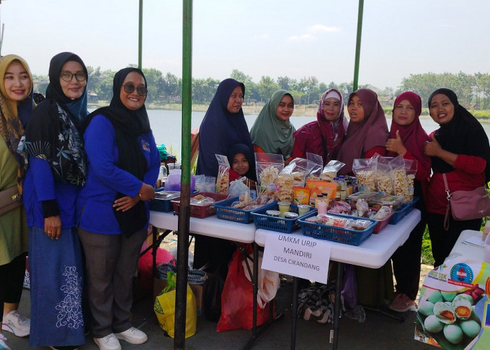 Gencarkan Promosi UMKM, Komunitas Sukses Bersama Kersana Brebes Gelar Bazar Produk Olahan