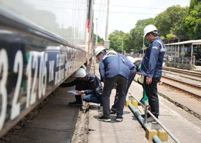  Optimalkan Angkutan Lebaran, KAI Daop 6 Yogyakarta Gelar Rampcheck di 16 Stasiun