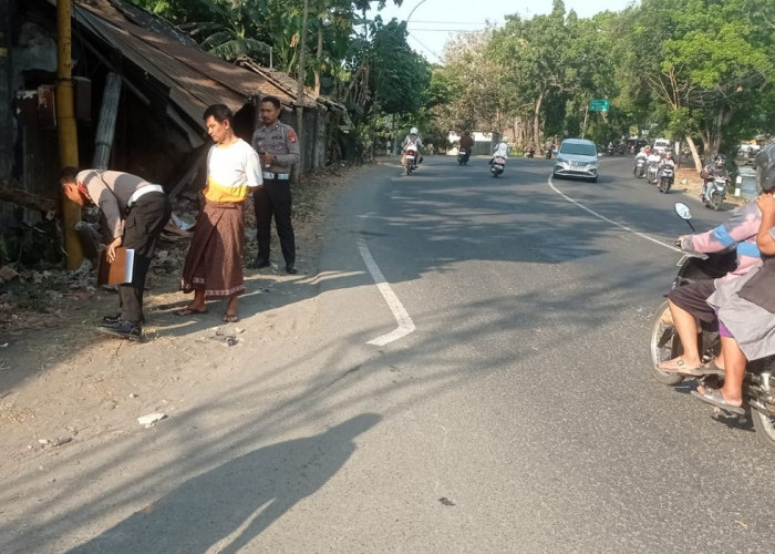 Adu Banteng di Jalan Srandakan Bantul, Pengendara Motor Meninggal Dunia