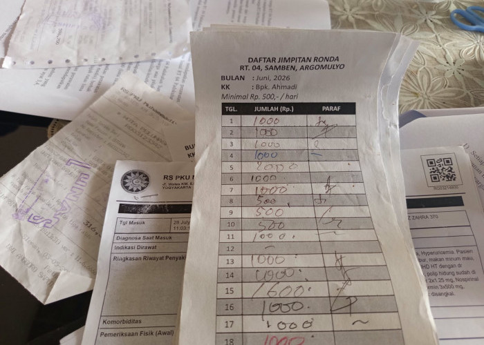 Jimpitan Berbuah Santunan Kesehatan, Warga RT 4 Samben Bantul Bangun Sistem Bantu Tetangga Sakit
