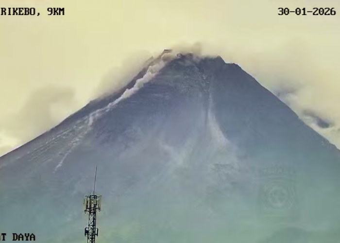Awan Panas Guguran Gunung Merapi Meluncur 1,5 Km, Status Masih Siaga