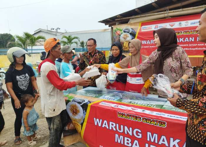 Alfamart dan WINGS Group Gandeng Warteg di 36 Kota,  Adakan Buka Puasa Gratis sepanjang Ramadan 