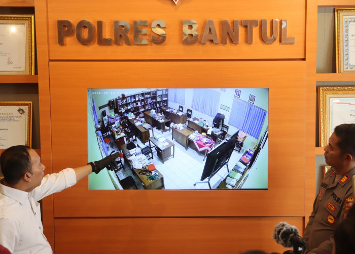 Dua Pemuda Bobol Ruang Guru SLB Tunas Bhakti Bantul, Laptop dan Uang Tunai Digondol
