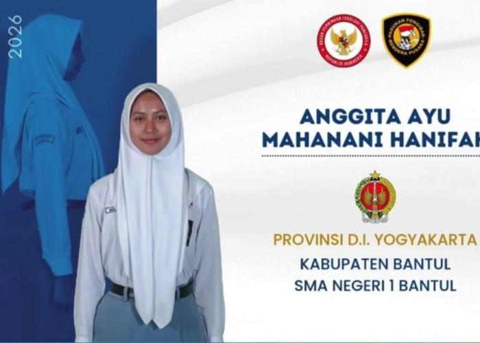 Siswi SMAN 1 Bantul Lolos Paskibraka Nasional 2026, Anggita Ayu Mahanani Hanifah Harumkan Bantul 