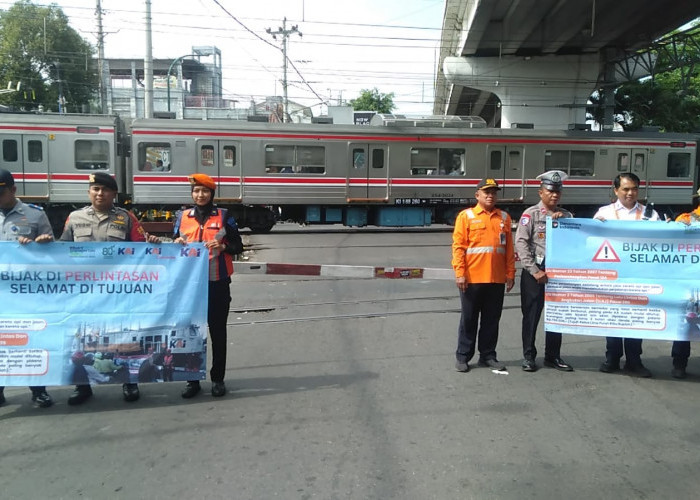 Ada 13 Kejadian Temperan Sepanjang 2025, Daop 6 Yogyakarta Sosialisasi Keselamatan Perlintasan Sebidang 