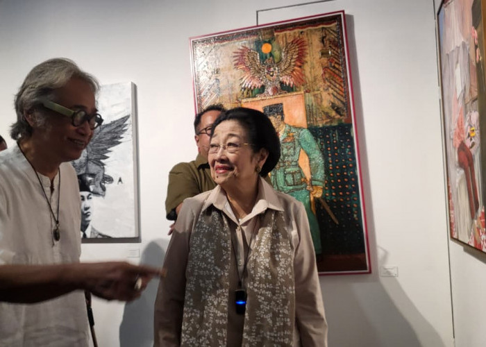 Pameran Seni Mata Hati Soekarno di Bantul, Megawati Soroti Krisis Maestro Seni Indonesia