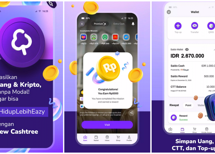 Hasilkan Cuan sampai Rp100 Ribu di Aplikasi Cashtree Penghasil Saldo Gratis, Simak Cara Mainnya Disini