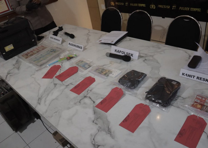 Nekat Cetak Uang Palsu Pakai Printer, Pria di Sleman Sasar Warung Milik Lansia Demi Uang Kembalian