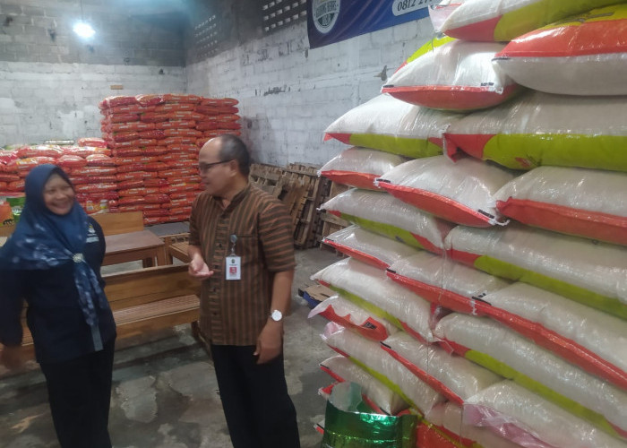 Sidak Gudang Beras, Pemkot Yogyakarta Pastikan Ketersediaan Beras di Pasaran Mencukupi