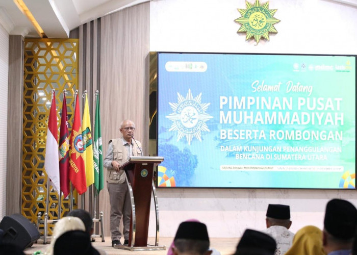 Haedar Nashir Minta Warga Muhammadiyah Fokus Kemanusiaan di Tengah Bencana Sumatra