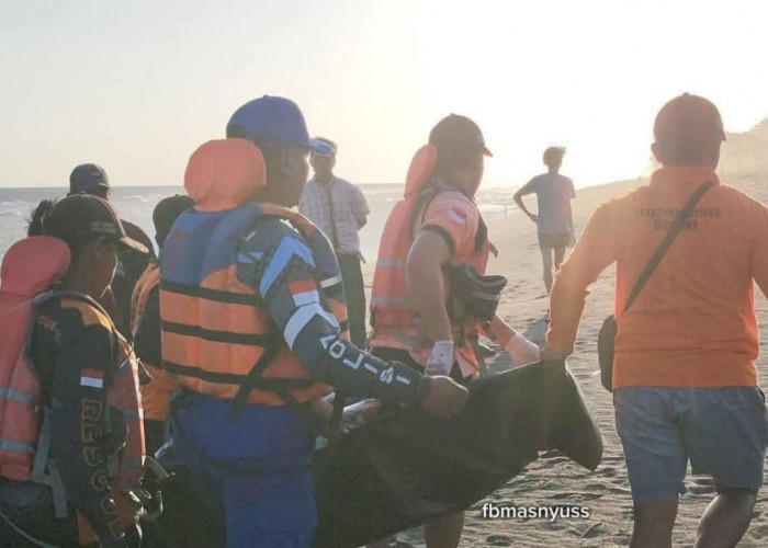 Bocah Korban Tenggelam di Pantai Goa Cemara Ditemukan , Polisi Kembali Ingatkan Keselamatan Di Pantai Selatan