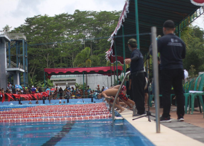 550 Atlet Renang Anak se Jateng, Jatim dan DIY, Mengikuti Samapta Fun Swim Kid’s Competition di Kota Magelang