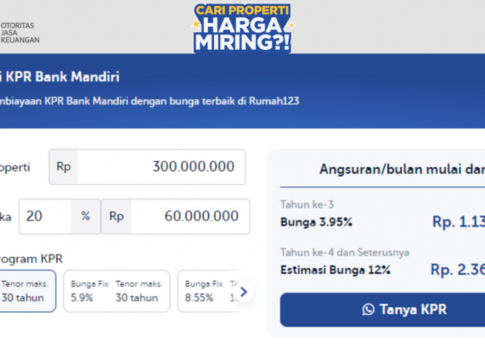 Rekomendasi Bank Dengan Suku Bunga Rendah Pada KPR 2024 