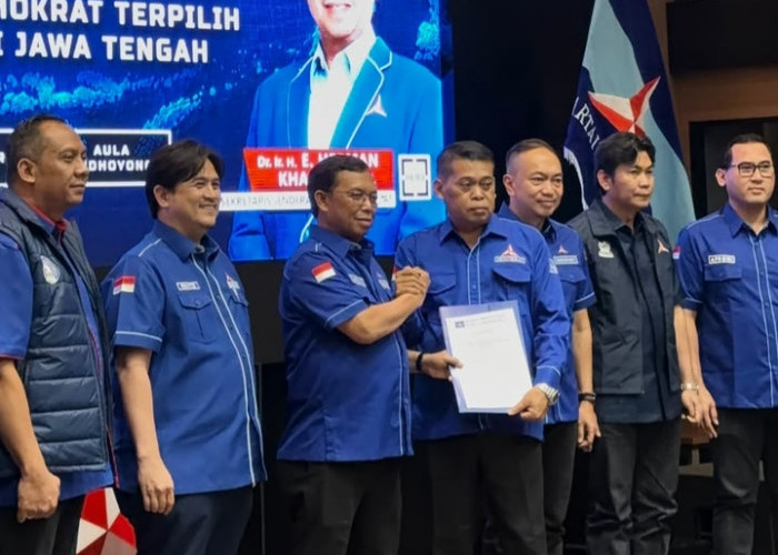 Selamat Bertugas!! Asrofi Resmi Jadi Nahkoda Baru DPC Partai Demokrat Brebes