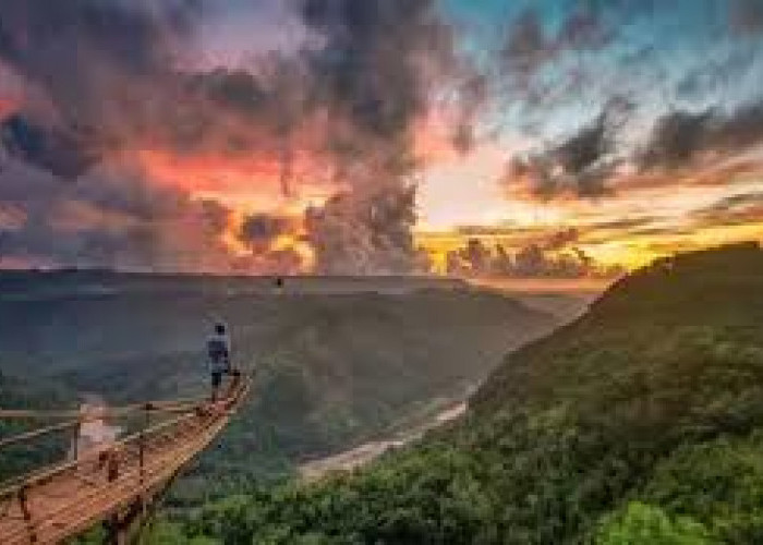 Wisata Jurang Tembelan Panorama Alam Begitu Memukau di Bantul, Spot Foto Hits View Hamparan Bukit Hijau