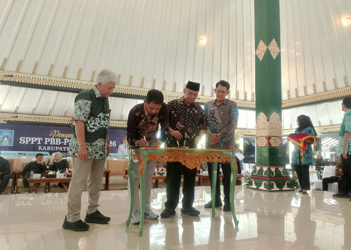 Sleman Percepat SPPT PBB-P2 2025, 17 Kalurahan dan 10 Wajib Pajak Jadi Sorotan