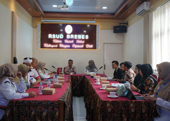 Jadi Rujukan Kaji Banding Implementasi SIMGOS, RSUD dr Drajat Prawiranegara Serang Belajar ke RSUD Brebes
