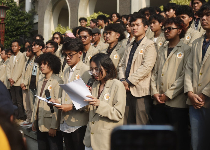 Mahasiswa UGM Buka Suara soal Aksi di GIK, Sebut Bentuk Ketidakpercayaan terhadap Pemerintah Prabowo-Gibran