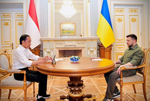 Presiden Ukraina Menepis Telah Titip Pesan ke Jokowi untuk Putin, Pertemuan Bahas Soal Gandum