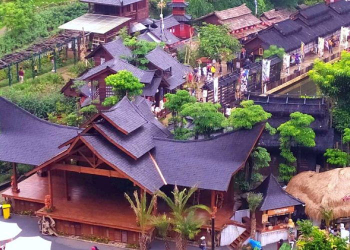 Miniatur Dunia The Great Asia Africa di Lembang Menjelang Lebaran 2026