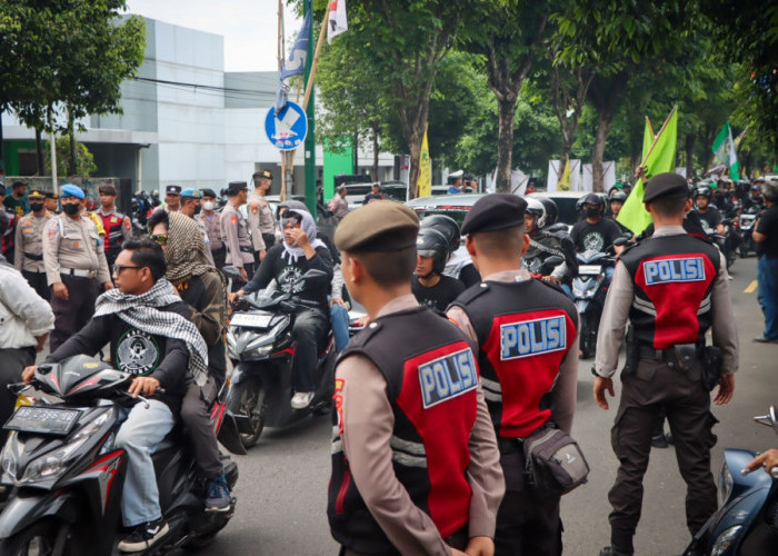 510 Personel Gabungan Amankan HUT Parpol di Stadion Cangkring Kulonprogo