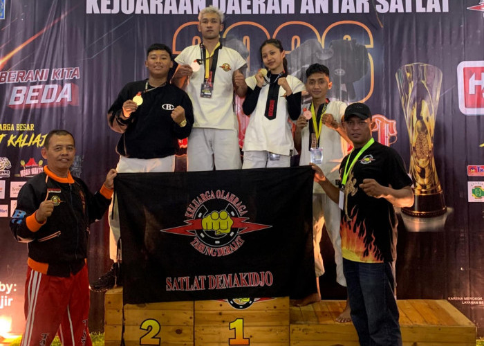 Satlat Demak Ijo Gamping Borong Tiga Emas Kejurda Tarung Derajat DIY, Bukti Pembinaan Lintas Usia