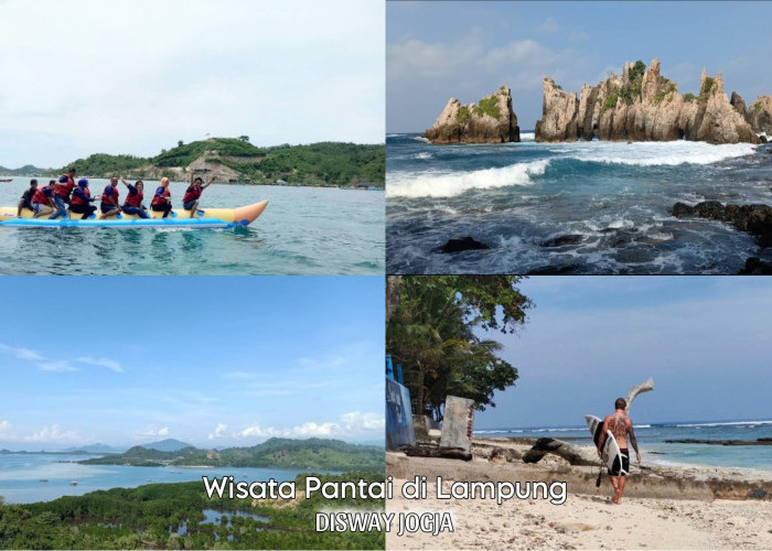 Pesona Wisata Terbaru 2024 Pantai Eksotis di Lampung, No. 4 Jadi Favorit Para Peselancar