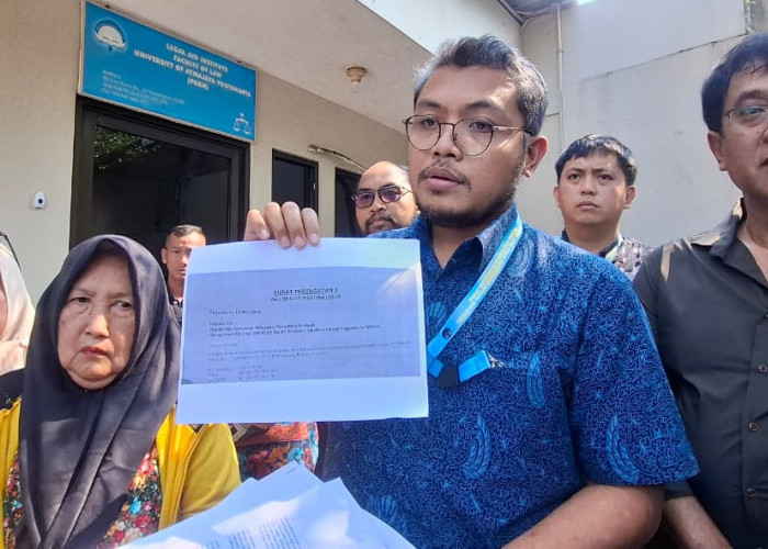 Dugaan Mafia Tanah di Sleman, PBKH UAJY Dampingi Ahli Waris Komaridin Laporkan Kasus ke Polda DIY