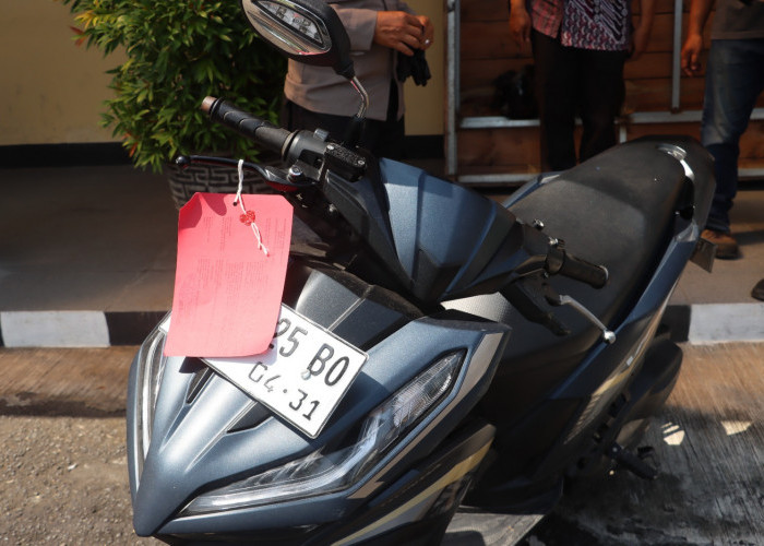 Tetangga Sendiri Gasak Motor Pelajar di Bantul, Gadaikan Motor Rp25 Juta