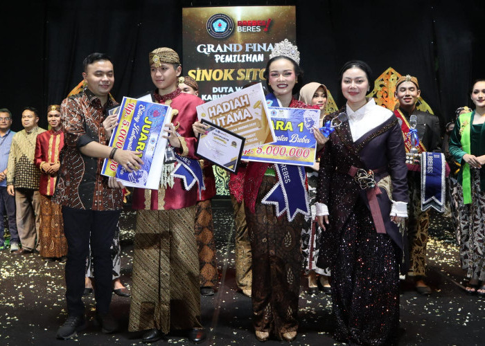 Terpilih Jadi Duta Wisata,Delfira Adetiya dan Christian Aurelio Juara Sinok Sitong Brebes 2024
