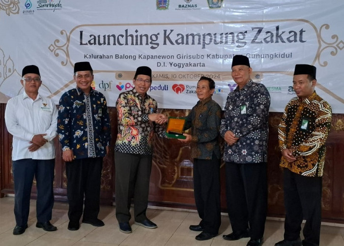 Kalurahan Balong Gunungkidul Resmi Ditetapkan Sebagai Kampung Zakat Oleh Kemenag