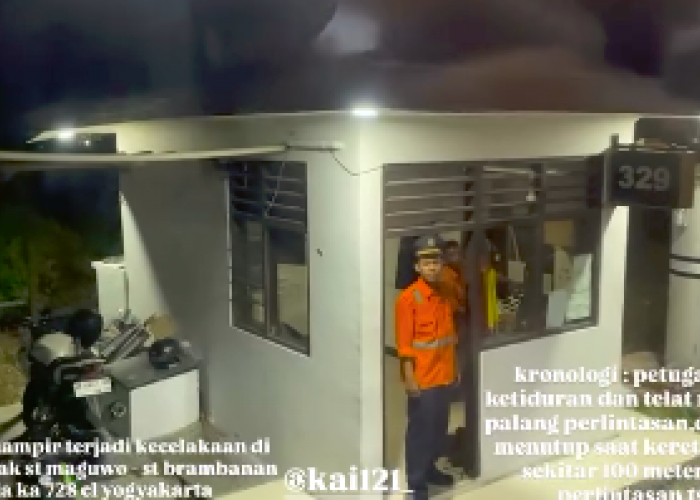 KRL Melintas Saat Palang Belum Tertutup di Sleman, Ini Penjelasan KAI Daop 6