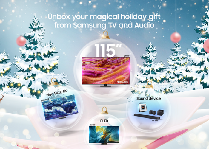 Samsung Buat Liburan Akhir Tahun, Rekomendasi Hiburan di Rumah Dengan Audio Visual Menakjubkan