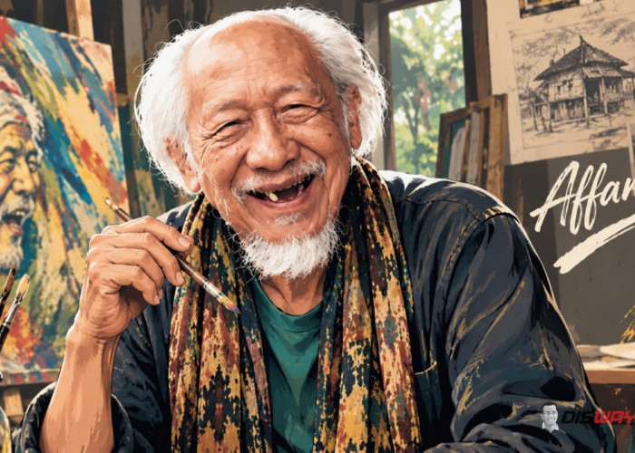 Affandi, Maestro yang Mengabadikan Gagasan dalam Lukisan dan Catatan Harian