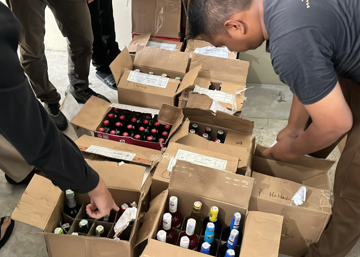 13.817 Botol Miras Disita di DIY, Peredaran Oplosan Jadi Ancaman Kamtibmas dan Keselamatan