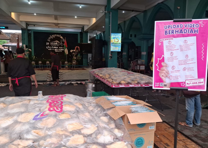 KRJ ke-22 Sediakan 3.800 Porsi Buka Puasa Gratis Setiap Hari, Libatkan 500 Relawan dan 400 Pedagang