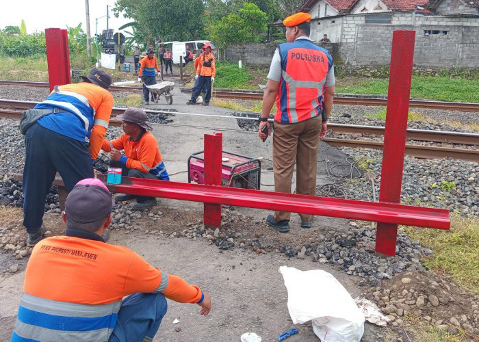 38 Perlintasan Liar di Yogyakarta Ditutup, PJL Sigap Gagalkan Kecelakaan Kereta