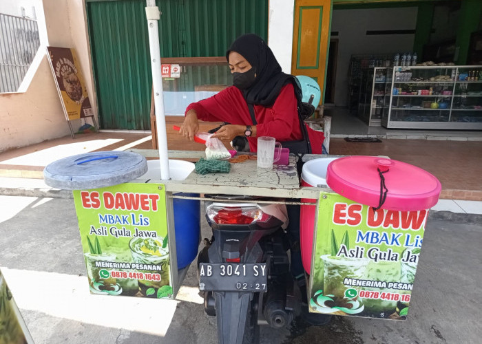 Diserbu Minuman Instan Jumbo Murah, Penjual Dawet Tradisional di Sleman Bertahan dengan Jaga Kualitas