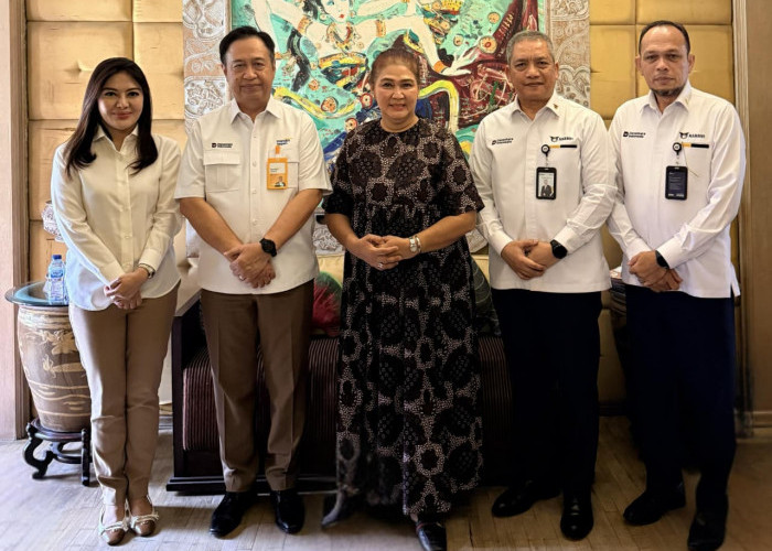 Bank Mandiri Taspen Serahkan Santunan kepada Ahli Waris Almarhum Jenderal TNI (Purn) Ryamizard Ryacudu