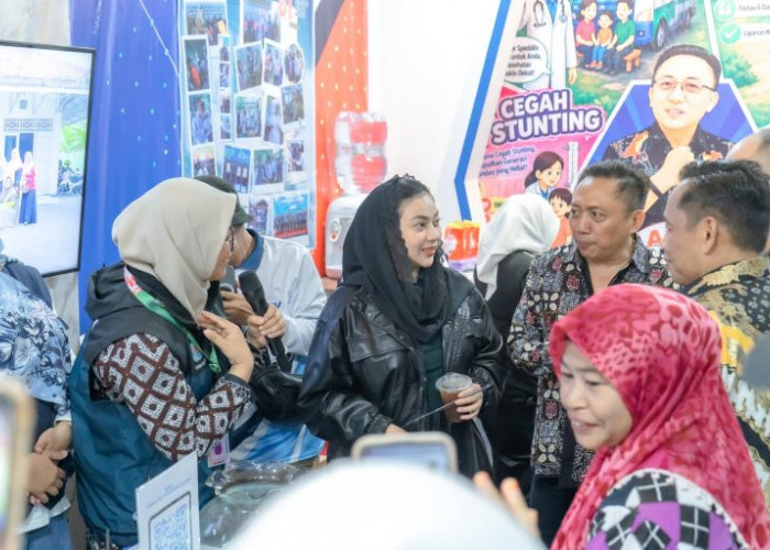 Banyak Warga Serbu Stand Expo Dinkesda Brebes Manfaatkan CKG, Bonus Nonton Live Konser Hingga Beragam Hadiah
