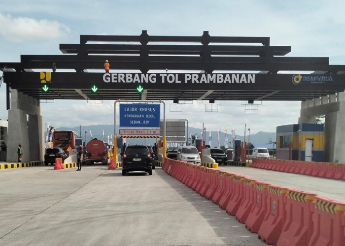 5 Hari Tol Jogja-Solo Segmen Klaten-Prambanan Dibuka Gratis Dilintasi Sebanyak 113.686 Kendaraan