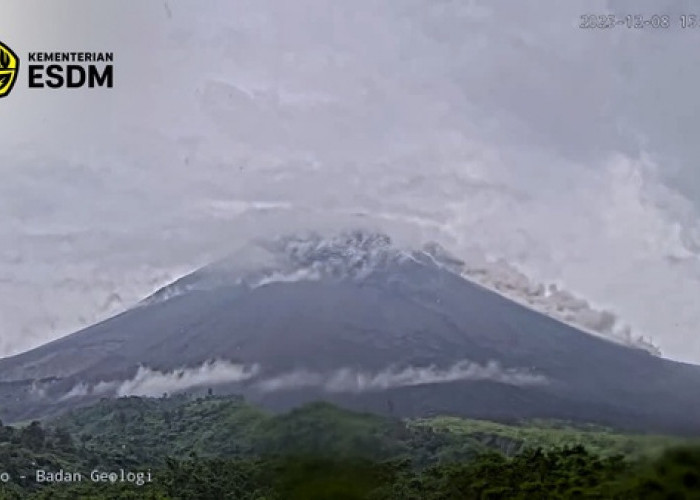 Awan Panas Guguran 131 Detik di Merapi, Hujan di Lereng Selatan Makin Intens