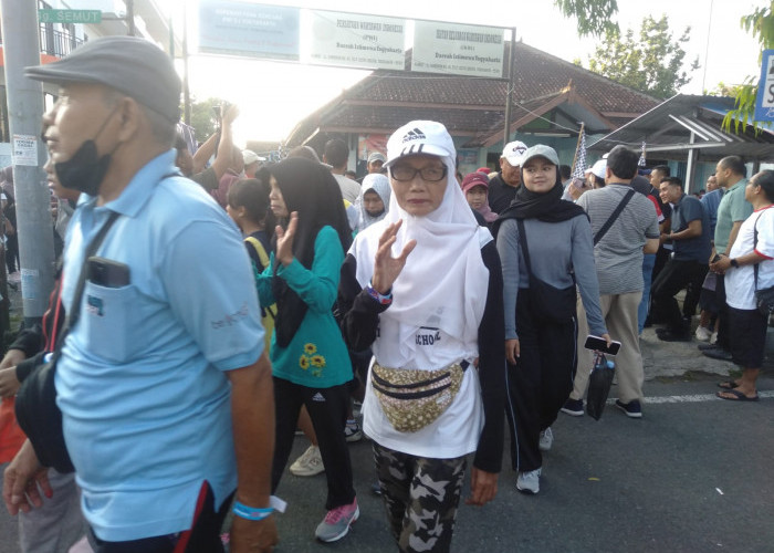 HPN 2026 di Jogja Meriah, Ratusan Peserta Ikuti Gelar Jalan Sehat dan Senam Sak Obahe