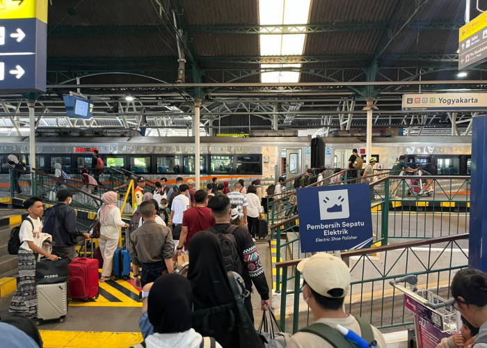 Arus Mudik Kereta Mulai Ramai, 51 Ribu Pemudik Padati Yogyakarta