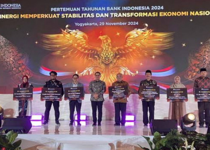 Raih 7 Penghargaan di Bank Indonesia Award 2024, DIY Jadi Penggerak Ekonomi Nasional